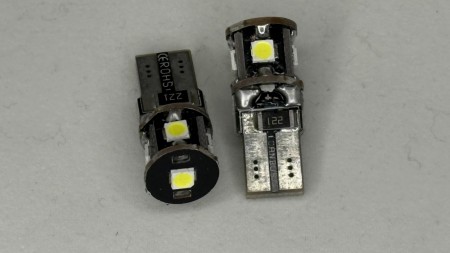 5LED Hvit med Canbus